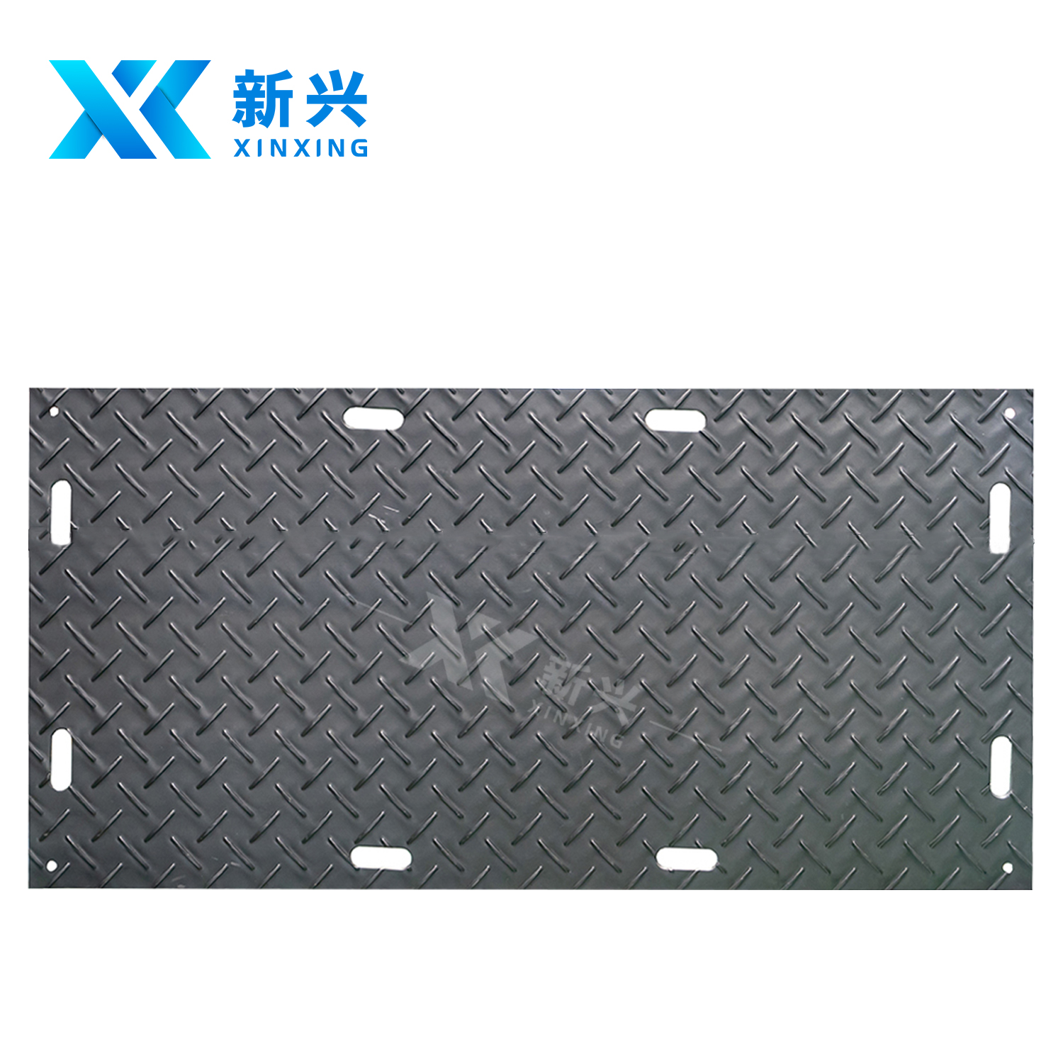 HDPE Extruded Board Bog Mat Track Mat Road Way System Durable Antslip HDPE Temporary Road Mats