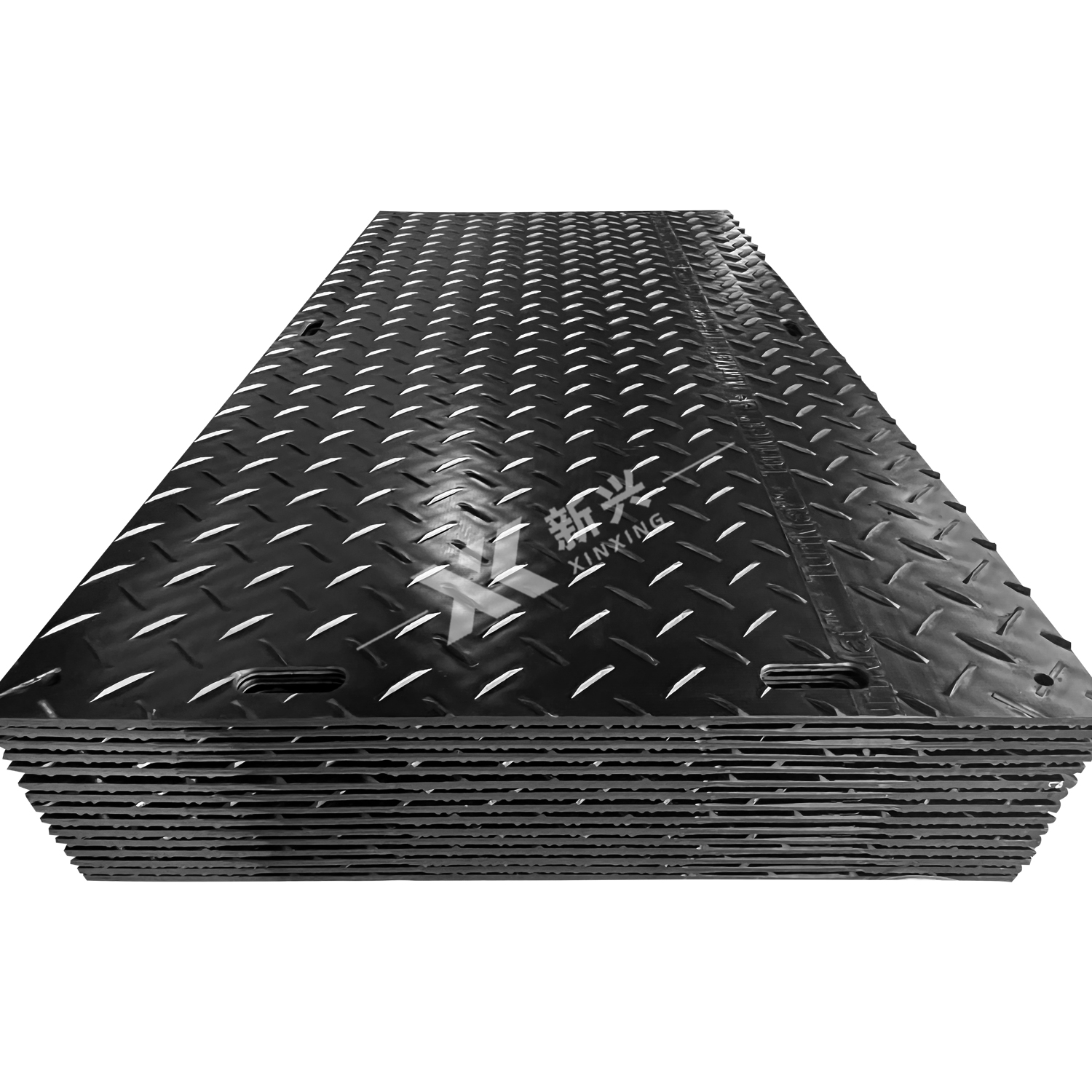 6000x2000*28mm Ground Protection Mats for Russia / HDPE Composite Road Plate