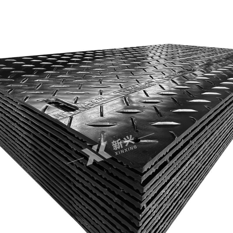 outdoor activity anti slip mats uhmwpe ground protection mats mobile hdpe plastic road