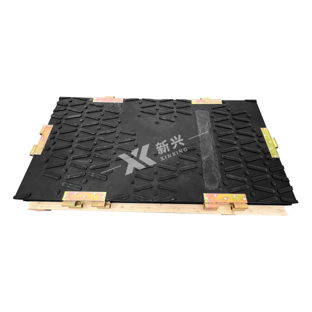 Customized HDPE Road Mat Interlocking Heavy Duty Excavator Floor Mat Plastic Extruded HDPE Ground Protection Mats