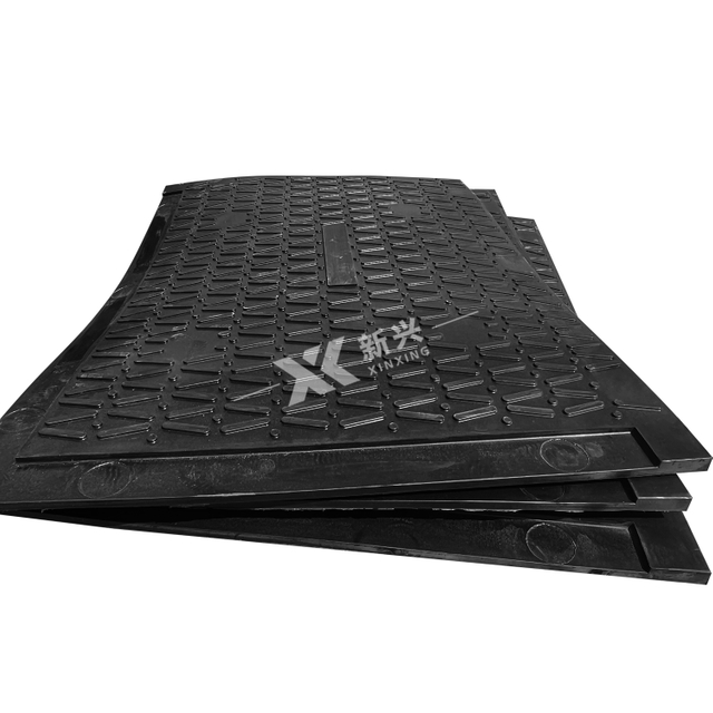 Waterproof Anti Slip Ground Protection Mats Heavy Duty Excavator Floor Mat