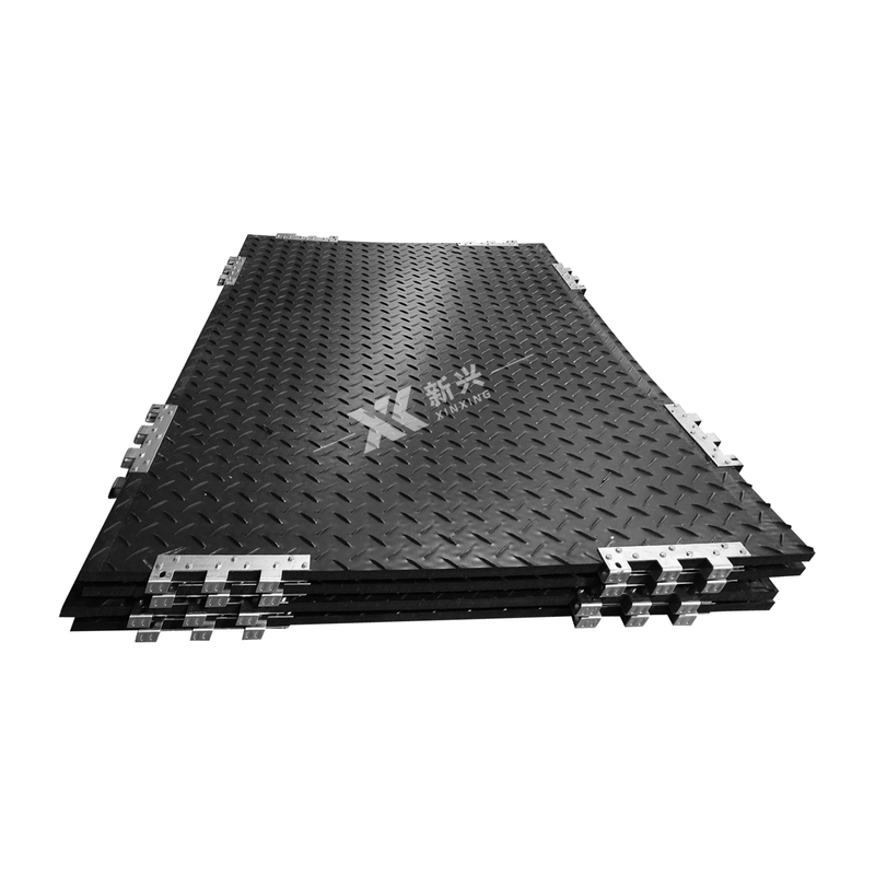 Wear Resistant Hdpe Lawn Grass Protection Track Road Ground Mats For Heavy Equipment