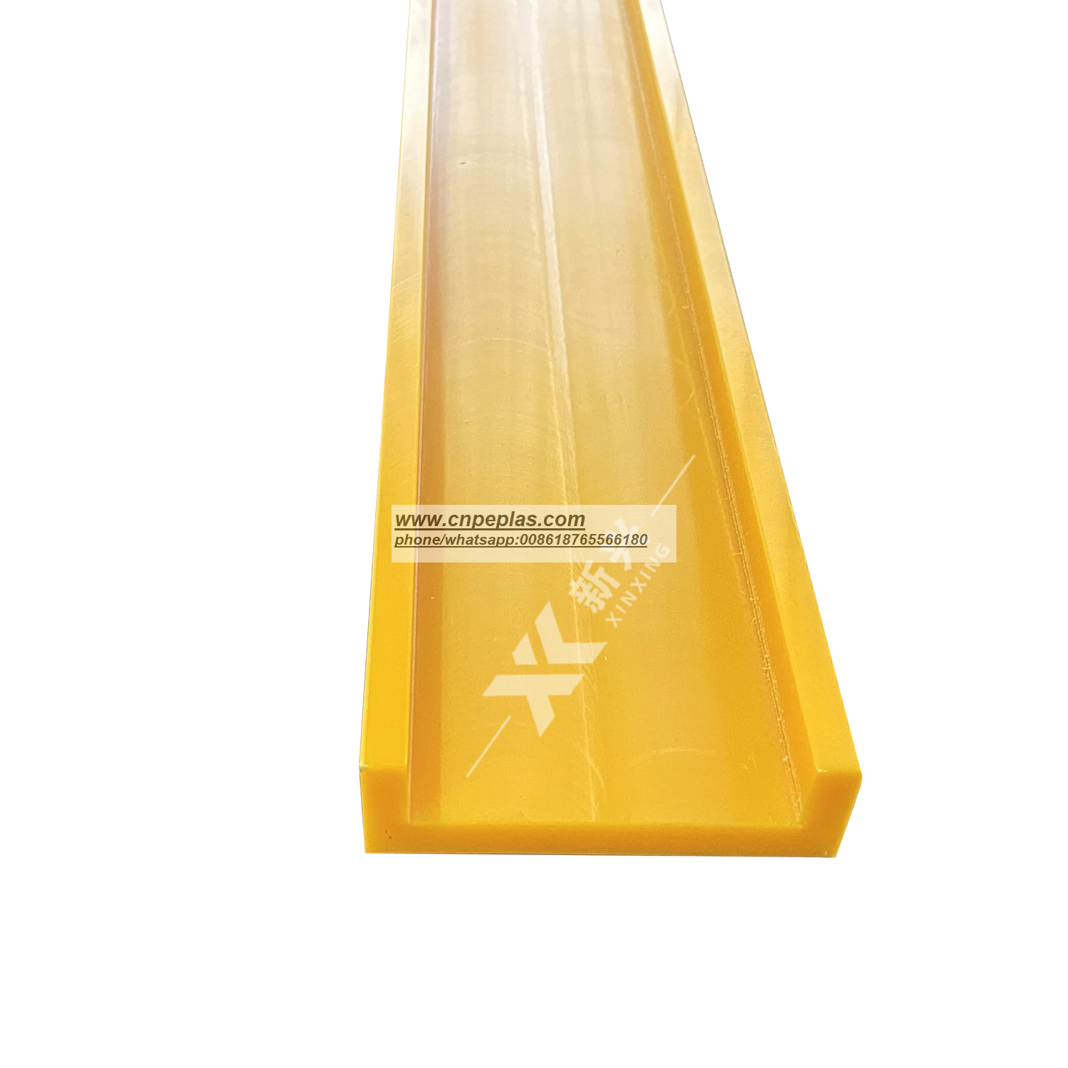 China UHMW PE Plastic Guide Rail Strips