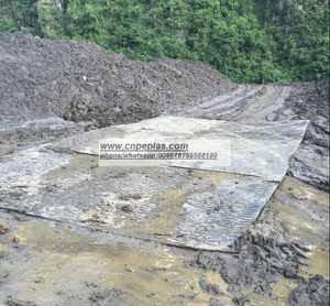 Anti- Slip Oil Drilling Rig Heavy Duty Plastic Engineering Plastic Ground Protection Mat 