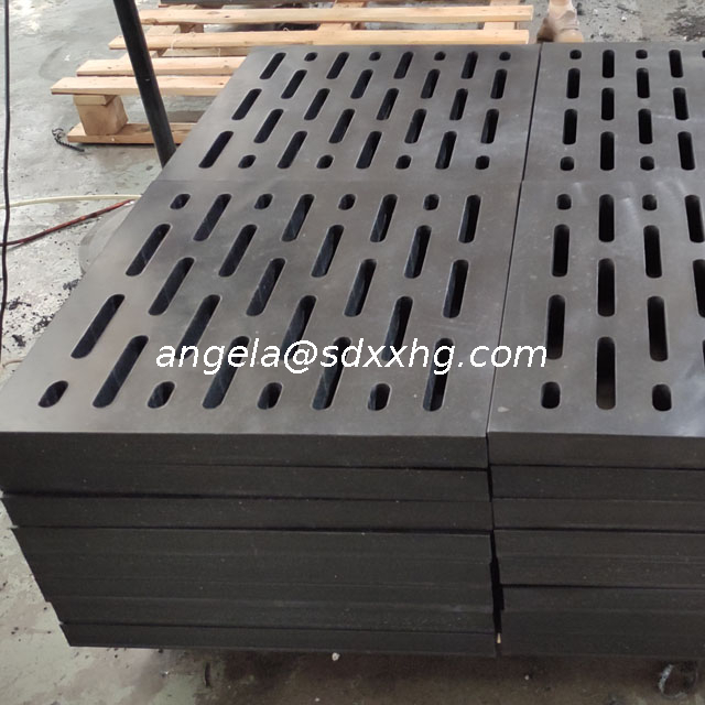 UHMW-PE dewatering plate and UHMWPE draingage pad/ UHMWPE suction box cover/ low price anti-abrasion suction box cover pad
