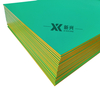 Sandwich Three Layer Hdpe Double Color Plastic Sheet And Board Rough Surface Hdpe Sheet Supplier