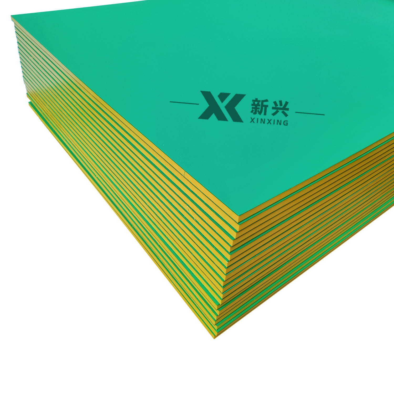 Sandwich Three Layer Hdpe Plastic Orange Peel Sheets And Board Double Layer Plastic Sheets