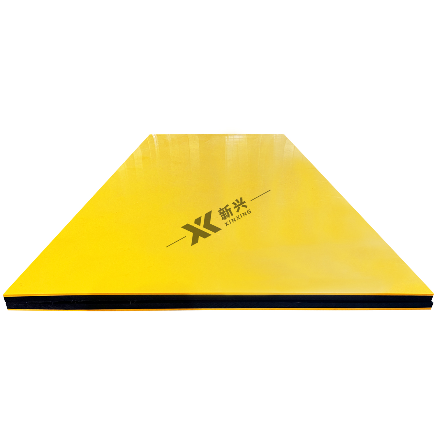 layer HDPE sheet colored/Two colors three layers extrude HDPE sheets / sandwich 3 layers double hdpe