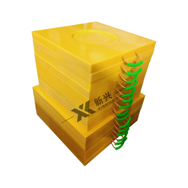 Set of Crane Outrigger Pads