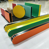 Two-Color Laminated HDPE Board 20mm Thick Frosted Polyethylene Orange Peel Matt Texture UV Resistant Smooth Surface Colorful PE