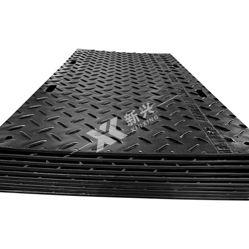 HDPE Light Construction Track Mat Hdpe Temporary Ground Protection Mat 