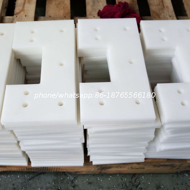Conveying machine scraper Blade Liners uhmwpe mixing blade uhmw scraper bladeddle