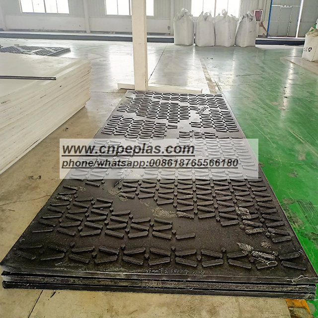 Plastic UHMWPE And HDPE Ground Protection Mats rackway Panel for Wholesales