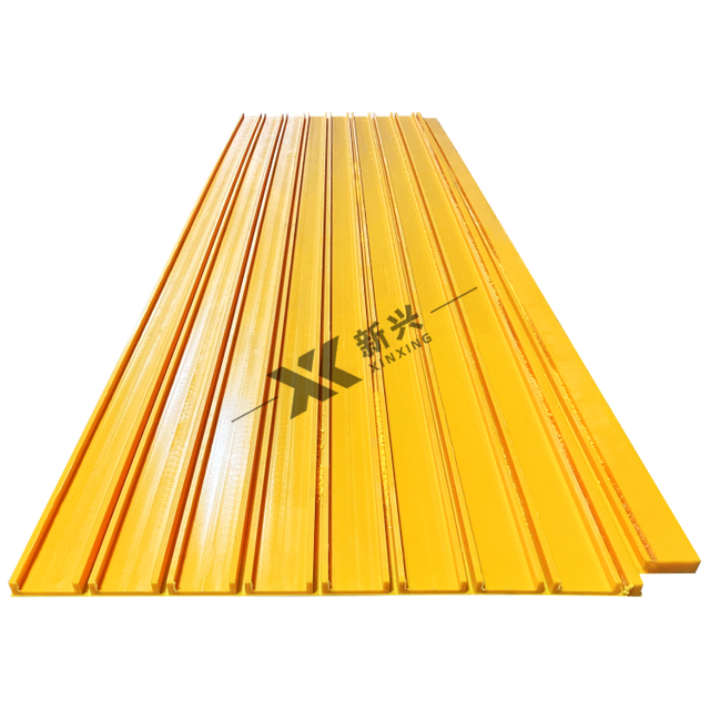 Customized UHMWPE Wear Resistant Chain Guide Rail UHMWPE Plastic Strips for Chain Conveyor Rail