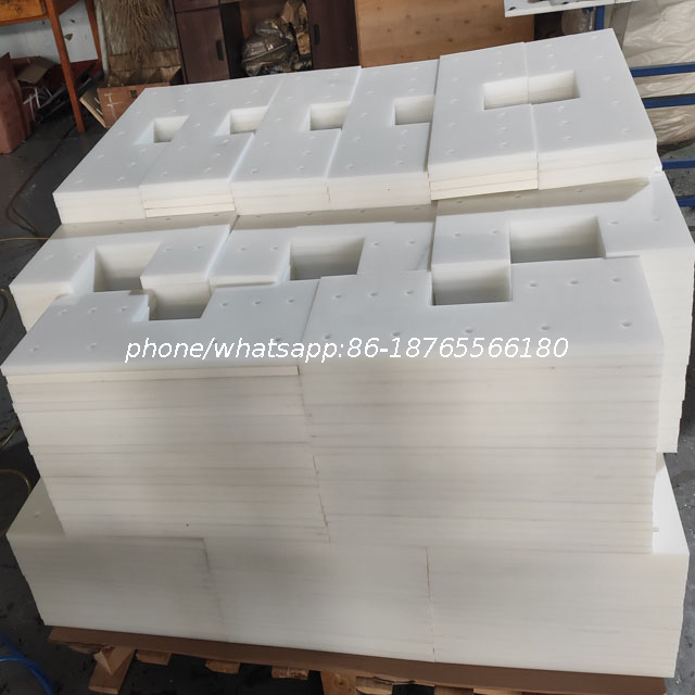 UHMWPE Scraper Blades Flights for Drag Conveyor of Manufacturer Paper Machine Doctor Blade of UHMWPE Scrape blade