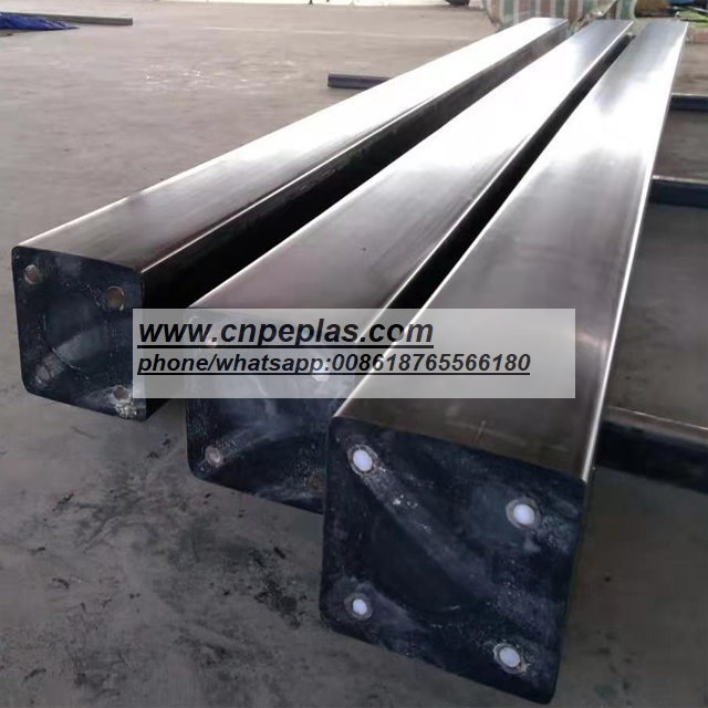 HDPE Marine Fender Pads / HDPE Dock Anti-collision Block