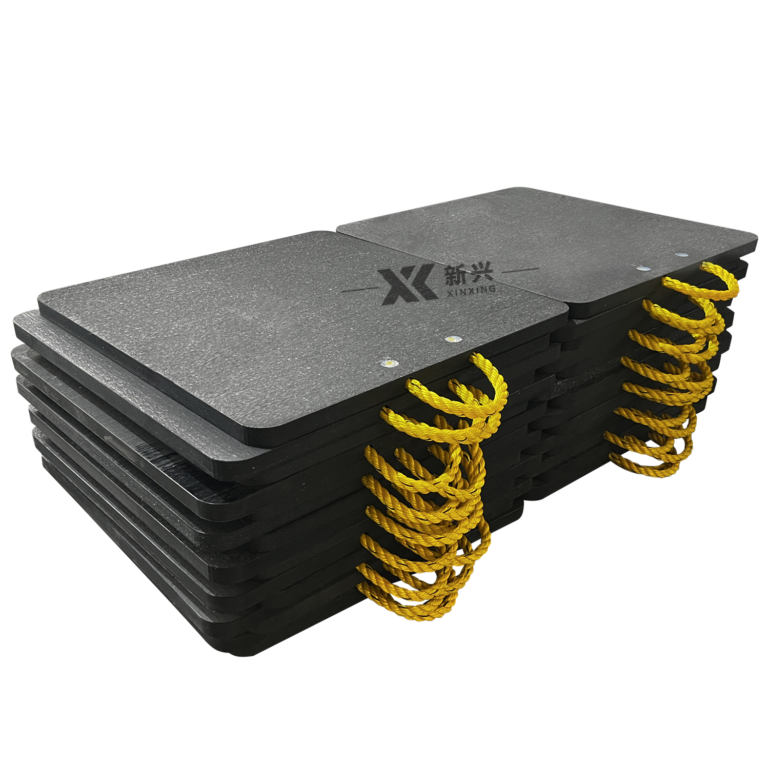 High Quality Mobile Crane Outrigger Pads Portable Block HDPE Crane Mat Polyethylene Outrigger Pad