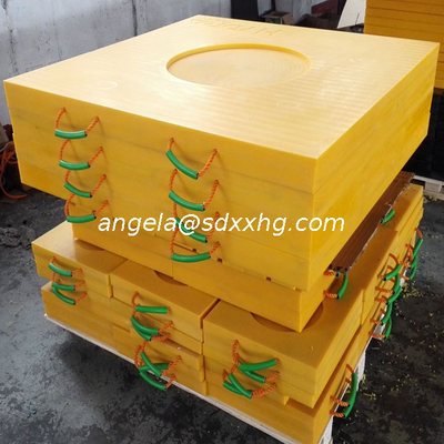 Crane Stabilizer Leg Pads / Heavy Duty Outrigger Pads / Jack Pads