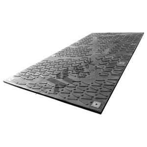 Hdpe Ground Mat Heavy Duty Floor protection Mats Size 3000*2500*38 Mm Used to Protect Floors From Damage by Heavy Equipment.