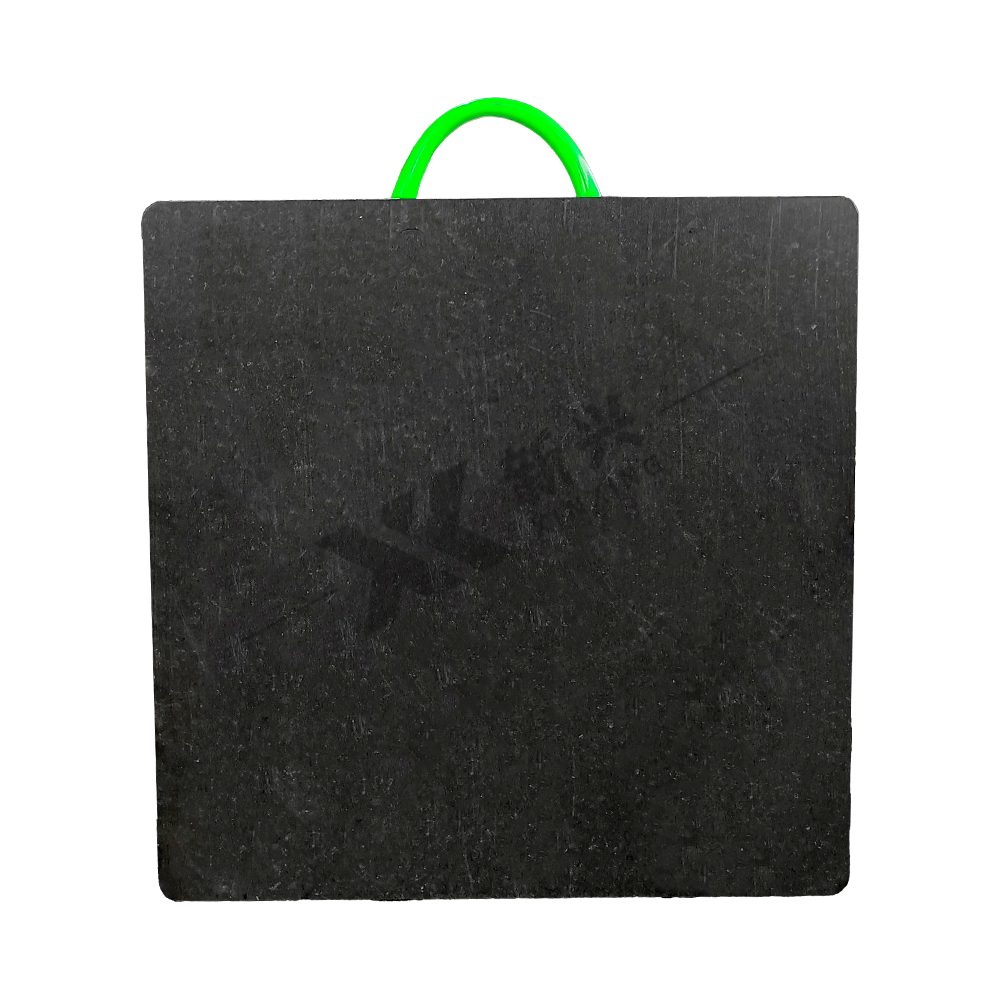 Heavy Duty UHMWPE Crane Outrigger Pad Anti-Slip Ground Support Mat for Construction